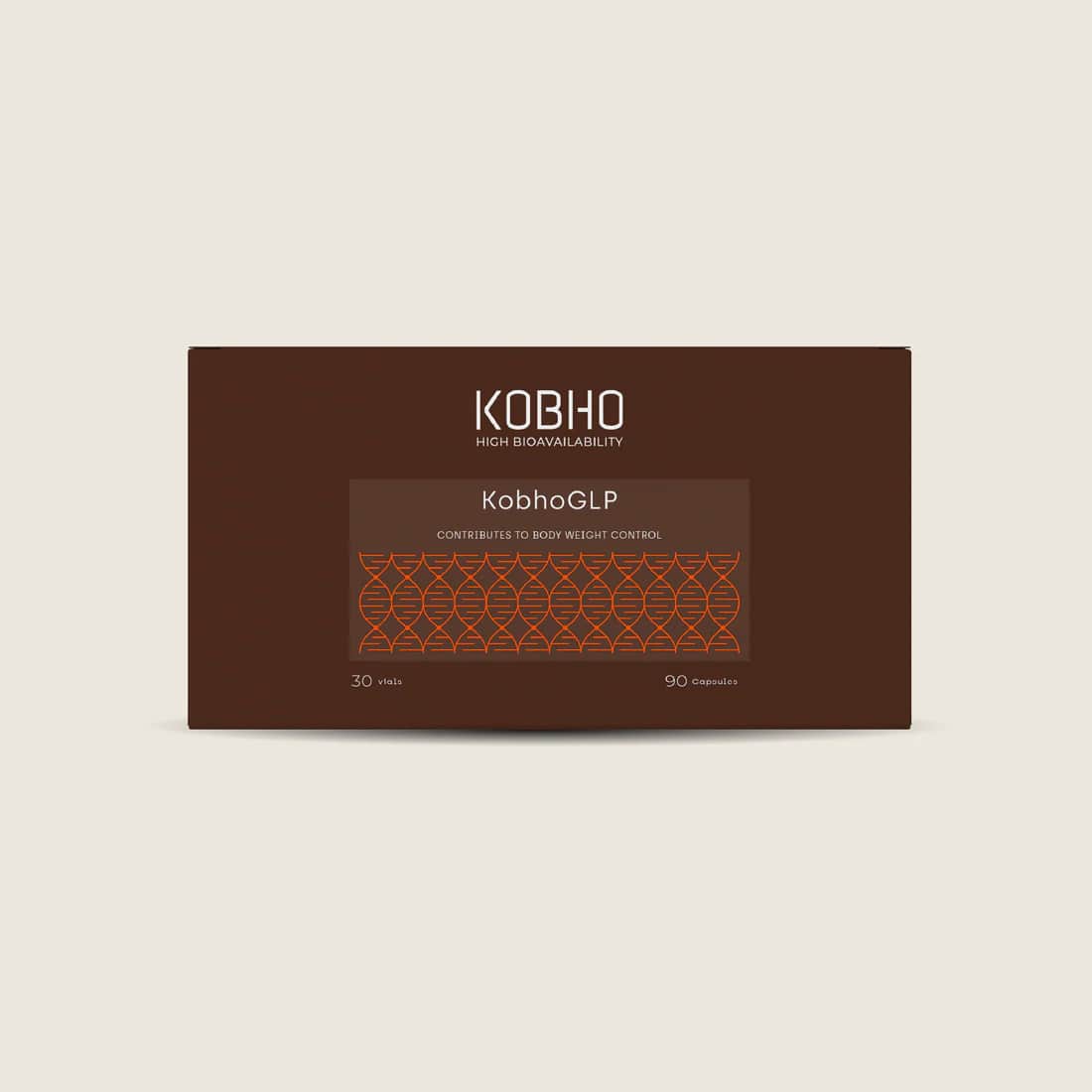 Kobho Labs GLP 90 cápsulas y 30 viales