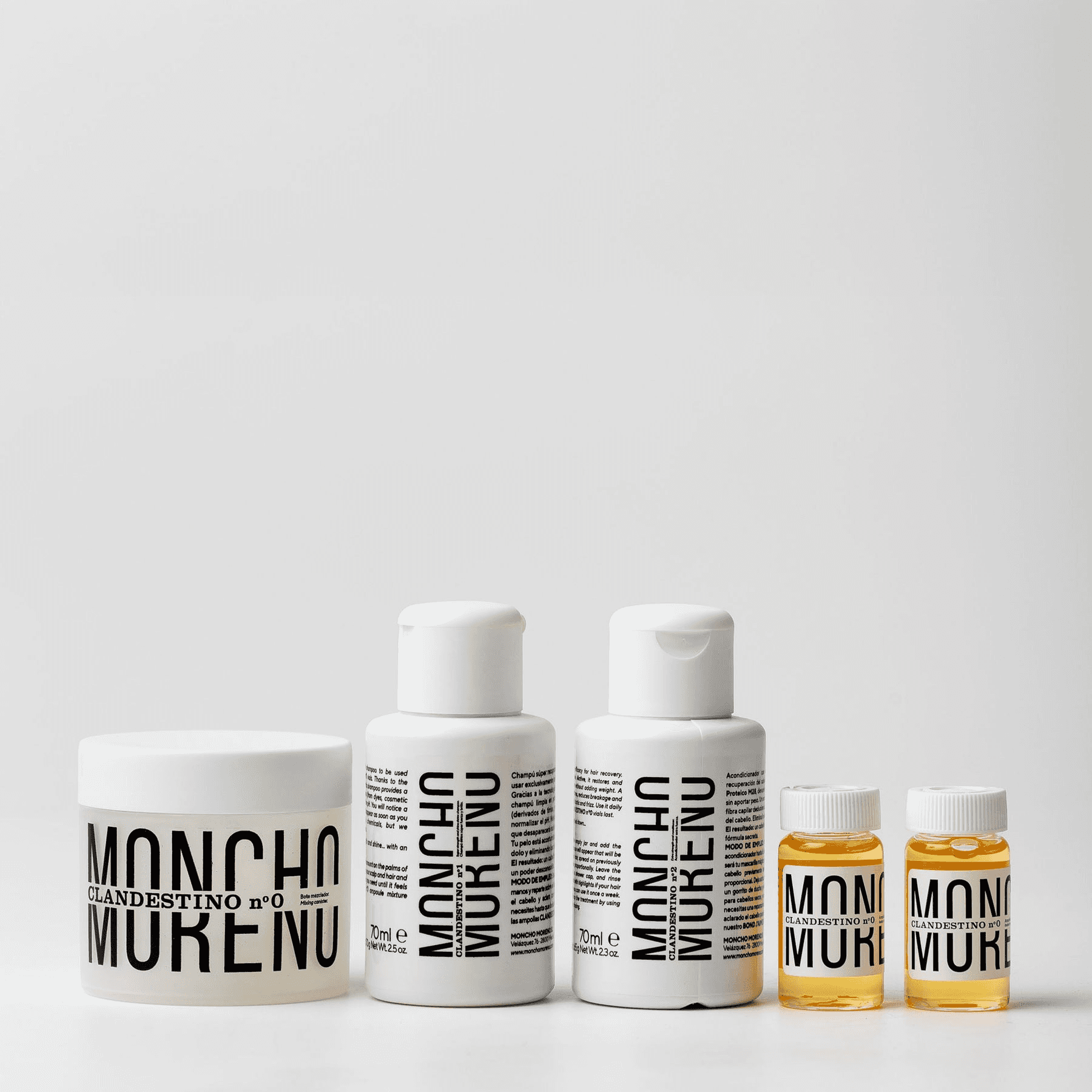 Moncho Moreno Pack Tratamiento Clandestino Duo