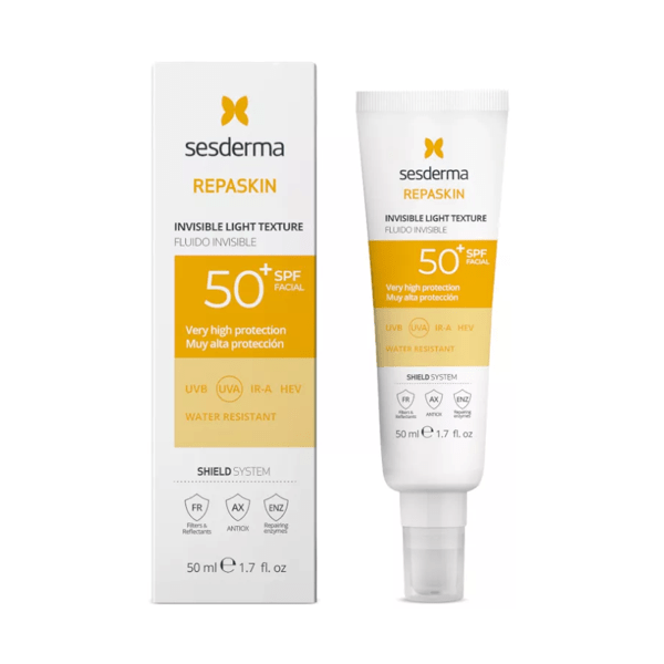 REPASKIN FLUIDO INVISIBLE FOTOPROTECTOR SPF 50+ 1 ENVASE 50 ML