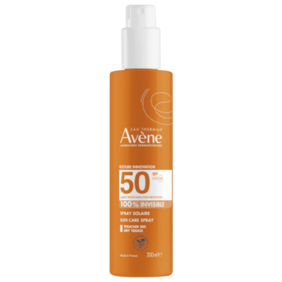 Avène Solar Spray SPF 50 200ml: Protector solar piel sensible