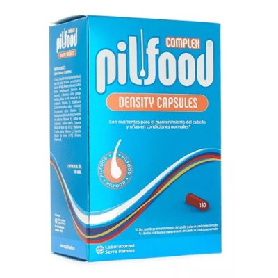 Pilfood Complex Density 180 Cápsulas Anticaída Mujer