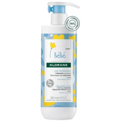 Klorane Bebé Leche Hidratante 500ml | Cuidado recién nacido