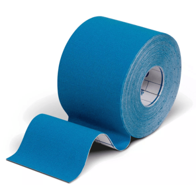 Cinta Kinesiológica DermaPlast Active Azul 5m, Resistente al Agua