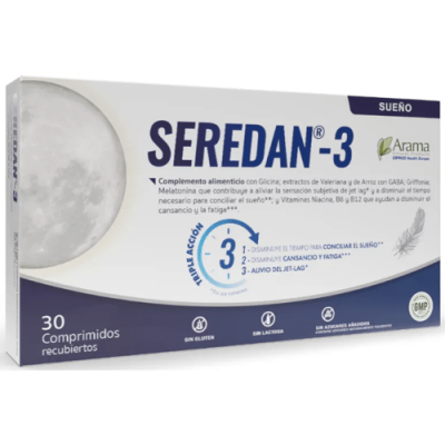 Seredan-3: mejora el sueño y combate la fatiga con GABA y melatonina