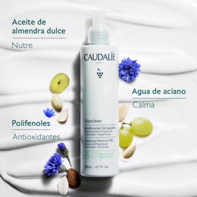 Caudalie Vinoclean Leche de Almendras Desmaquillante 200ml