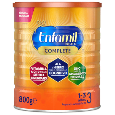 Enfamil 3 Premium Complete: leche infantil para niños de 1 a 3 años