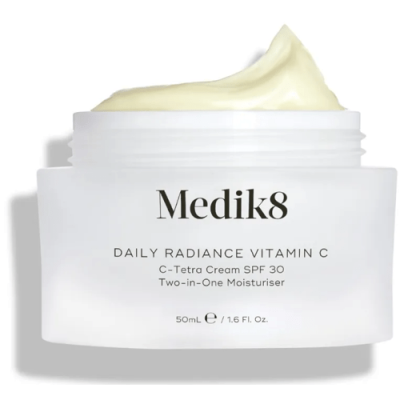 Crema hidratante con Vitamina C y SPF30+ antienvejecimiento