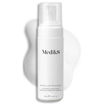 Medik8 Micellar Mousse 150 ml - Limpieza facial suave y efectiva