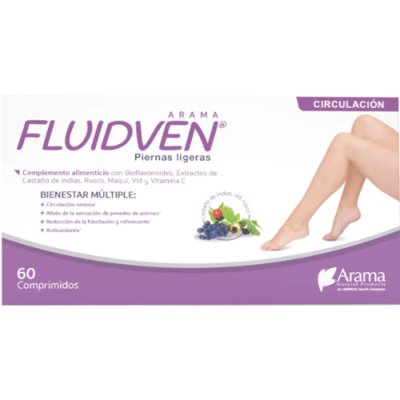 Fluidven: piernas ligeras, mejora la circulación y alivia pesadez