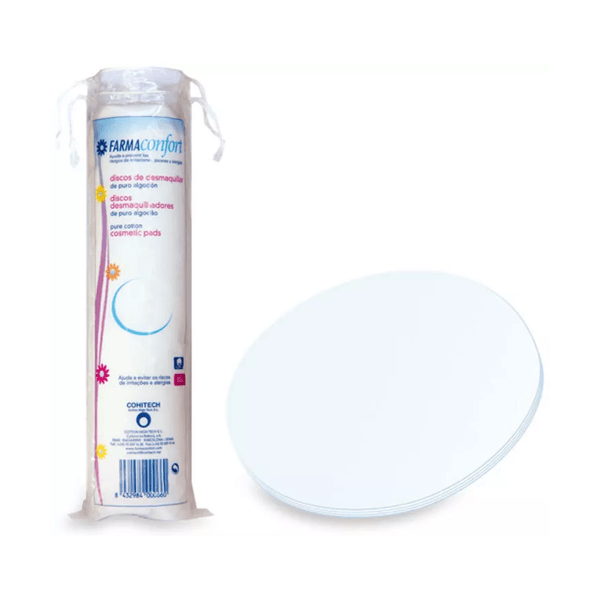 DISCOS DESMAQUILLANTES FARMACONFORT 80U