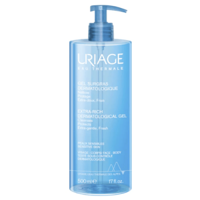 Uriage Gel Surgras Dermatológico 500ml - Gel sin jabón para pieles sensibles