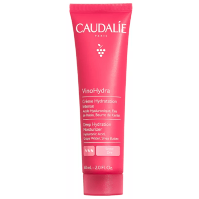 Caudalie VinoHydra Crema Hidratación Intensa 60 ml para piel seca