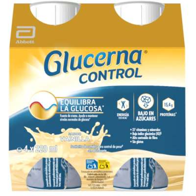 Glucerna Control Vainilla: Sustituto Nutricional para Control de Azúcar