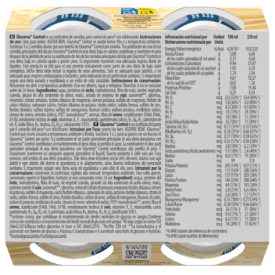Glucerna Control Vainilla: Sustituto Nutricional para Control de Azúcar