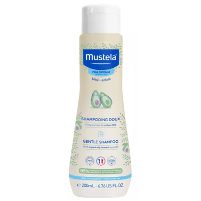 Mustela Champú Suave Aguacate Bio 200ml para Bebés y Niños