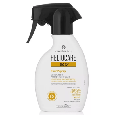 Heliocare 360 Fluid Spray SPF50 250ml | Protección solar total