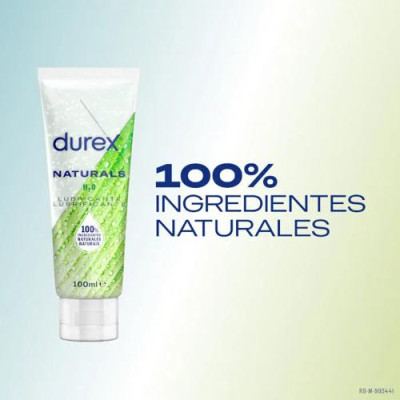 Durex Naturals Intimate Gel 100ml Lubricante 100% Natural