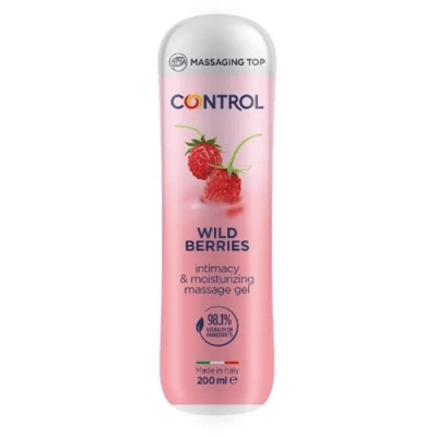 Control Wild Berries 200 ml: Gel íntimo hidratante con aroma a bayas