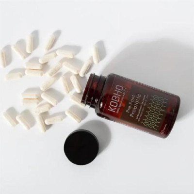 Kobho Labs Prebiótico + Postbiótico para Salud Intestinal 60c