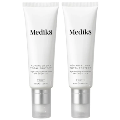 Medik8 Advanced Day Total Protect SPF30 2x50ml: Hidratante y solar