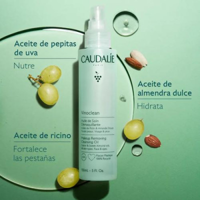 Caudalie Vinoclean Aceite Desmaquillante 150ml | Limpieza Facial