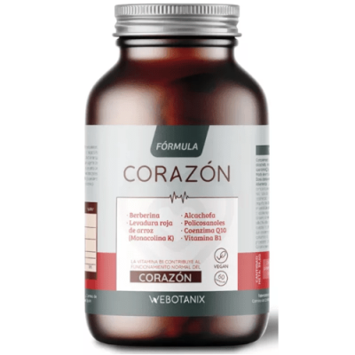 Webotanix Corazón Fórmula: Controla colesterol y cuida tu corazón