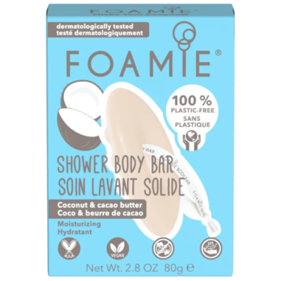 Foamie Limpiador Corporal Sólido de Coco: Hidratación y Suavidad