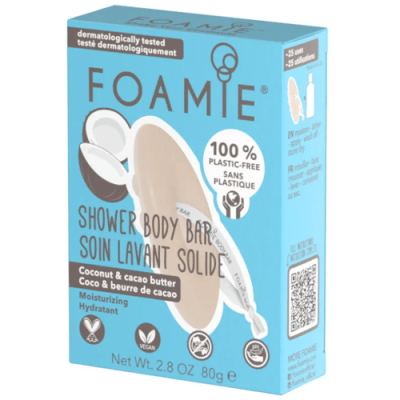 Foamie Limpiador Corporal Sólido de Coco: Hidratación y Suavidad