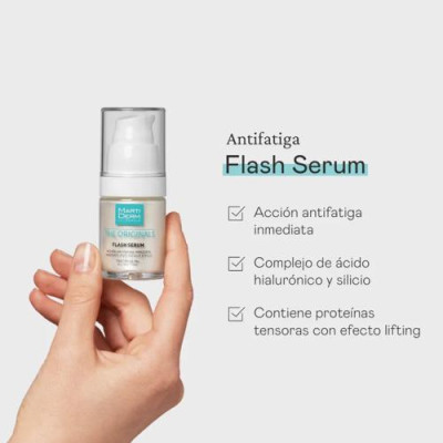 MartiDerm Flash Serúm 15ml - Revitaliza y reduce signos de fatiga