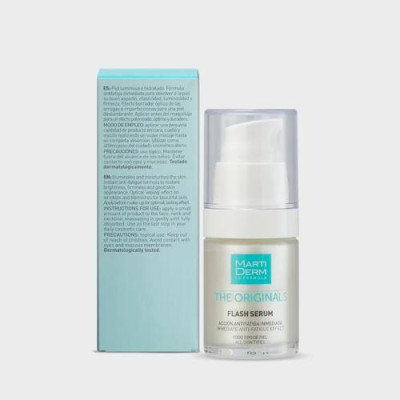 MartiDerm Flash Serúm 15ml - Revitaliza y reduce signos de fatiga