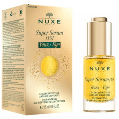 Nuxe Super Serum 10 Ojos 15 ml, antiedad para bolsas y ojeras