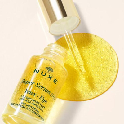 Nuxe Super Serum 10 Ojos 15 ml, antiedad para bolsas y ojeras