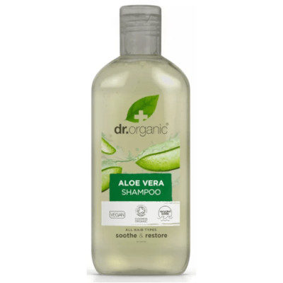 Champú con aloe vera para cabello dañado, suave y brillante