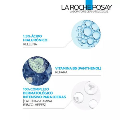 La Roche Posay Hyalu B5 Contorno de Ojos 15ml, reduce ojeras