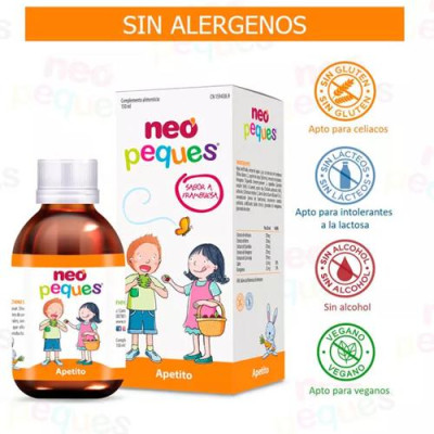 Neo Peques Apetito Jarabe Infantil 150ml para Abrir el Apetito
