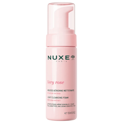 Nuxe Very Rose Espuma Limpiadora 150ml, limpia y calma tu piel