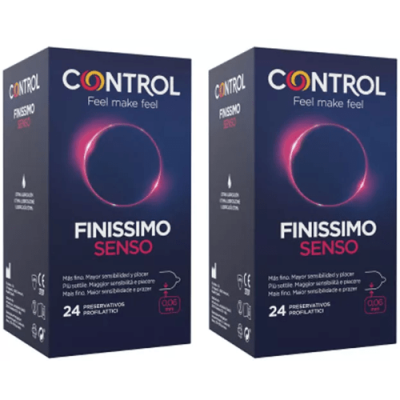 Preservativos Control Senso 2x24, máxima sensibilidad y placer