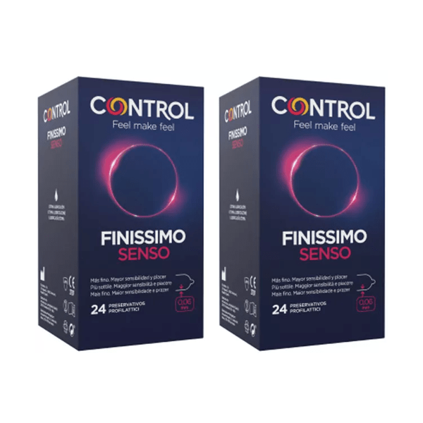 CONTROL FINISSIMO PRESERVATIVOS 2 ENVASES 12 UNIDADES