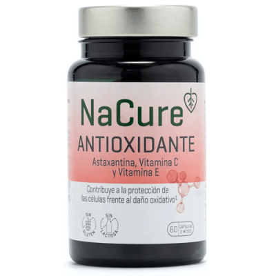 NaCure Antioxidante: Astaxantina, Vitamina C y E para tu piel