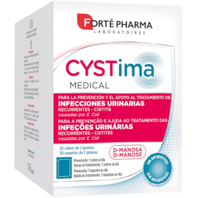 Forté Pharma Cystima Medical para infecciones urinarias recurrentes