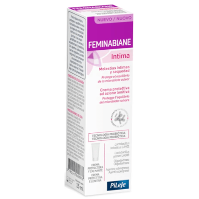Feminabiane Íntima Crema 15ml para sequedad y microbiota vulvar
