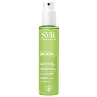 SVR Sebiaclear Spray Corporal 150ml para acné en cuerpo y espalda