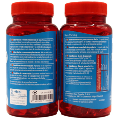 Essentialis Omega 3: Salud cardiovascular y perfil lipídico ideal