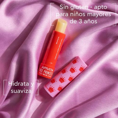 Apivita Bee Princess Bálsamo Labial Bio-Eco para niños 4g