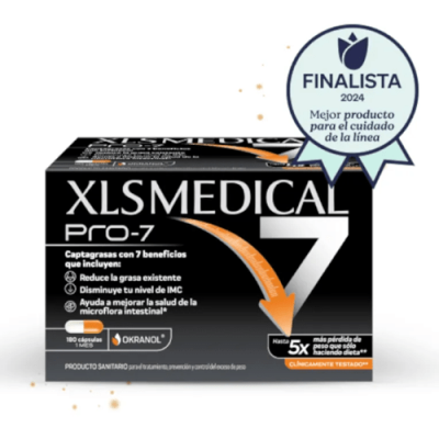 XLS Medical Pro 7 Captagrasas 180 Cápsulas | Pérdida de Peso