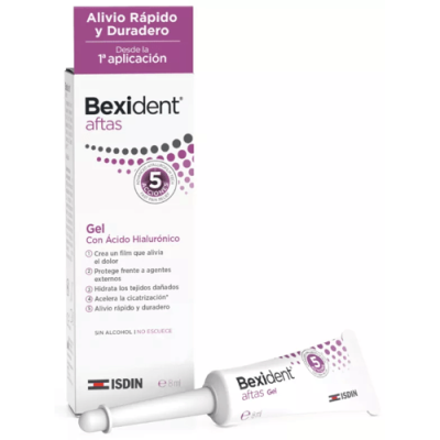 Bexident Aftas Gel Ácido Hialurónico 8ml | Alivio y Cicatrización