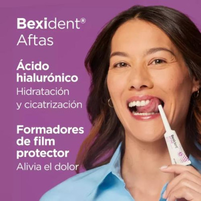 Bexident Aftas Gel Ácido Hialurónico 8ml | Alivio y Cicatrización