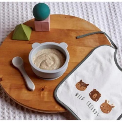 Pack 3 Gerber Papilla Avena y Ciruela +6m 250g | Fibra y Vitaminas