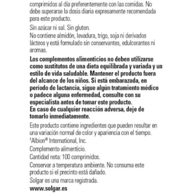 ¿Cómo se toma? Toma diaria de 4 comprimidos con agua