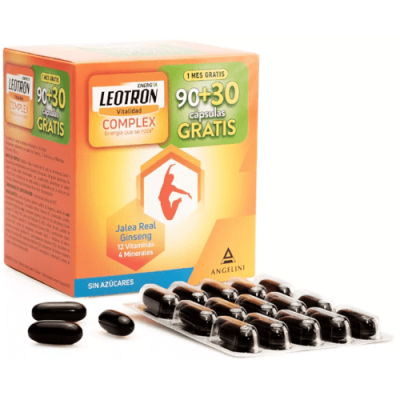 Leotron Complex 90+30 Cápsulas, energía y vitalidad diaria